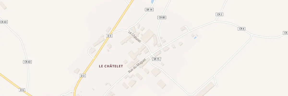 Plan du 17 Rue du Muguet à Lainsecq
