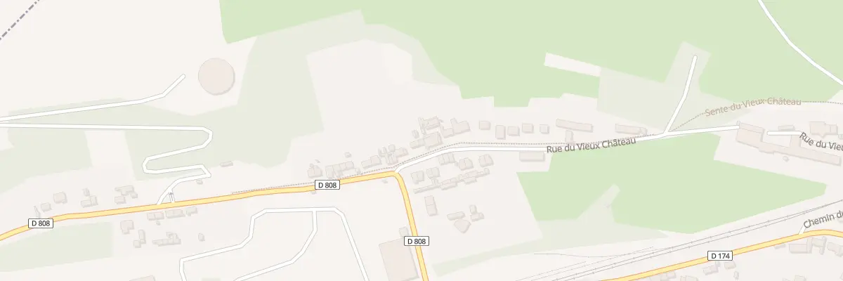 Plan du 2 Rue du Vieux Château à Vierzy