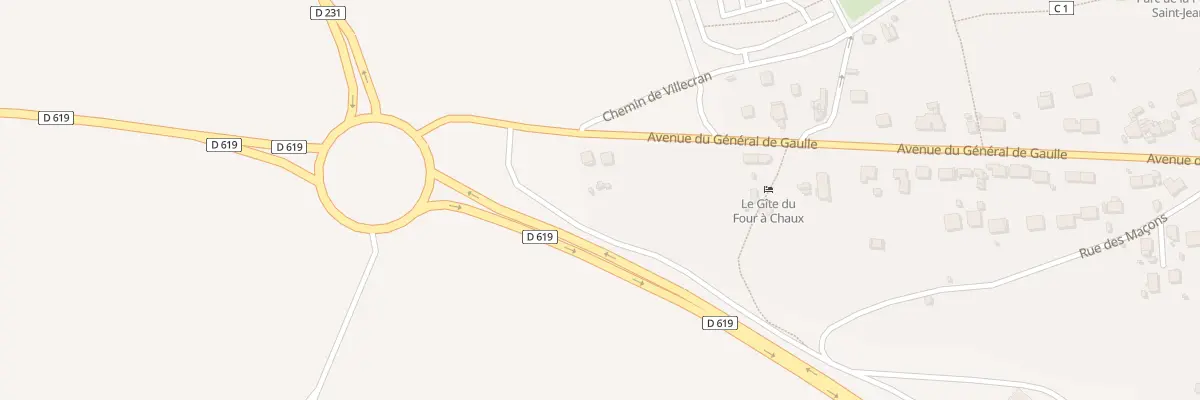 Plan du 71 Av du Général de Gaulle à Provins