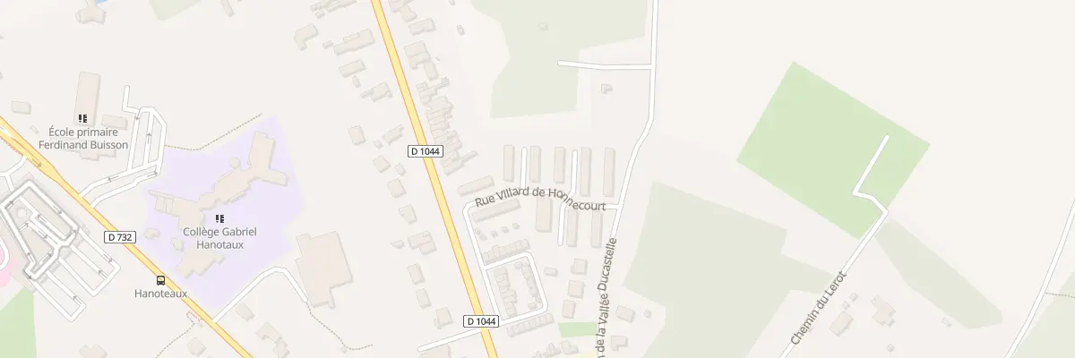 Plan du 21 Rue Villard de Honnecourt à Saint-Quentin