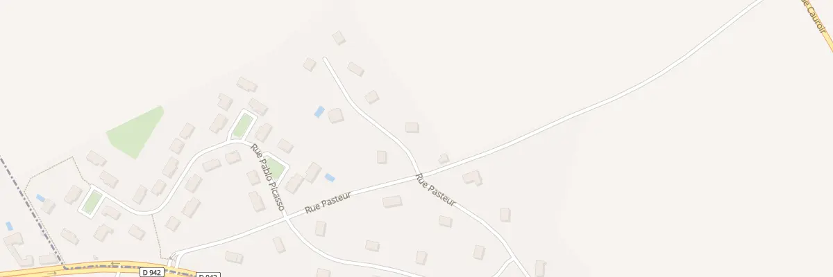 Plan du 24 Rue Pasteur à Escaudœuvres