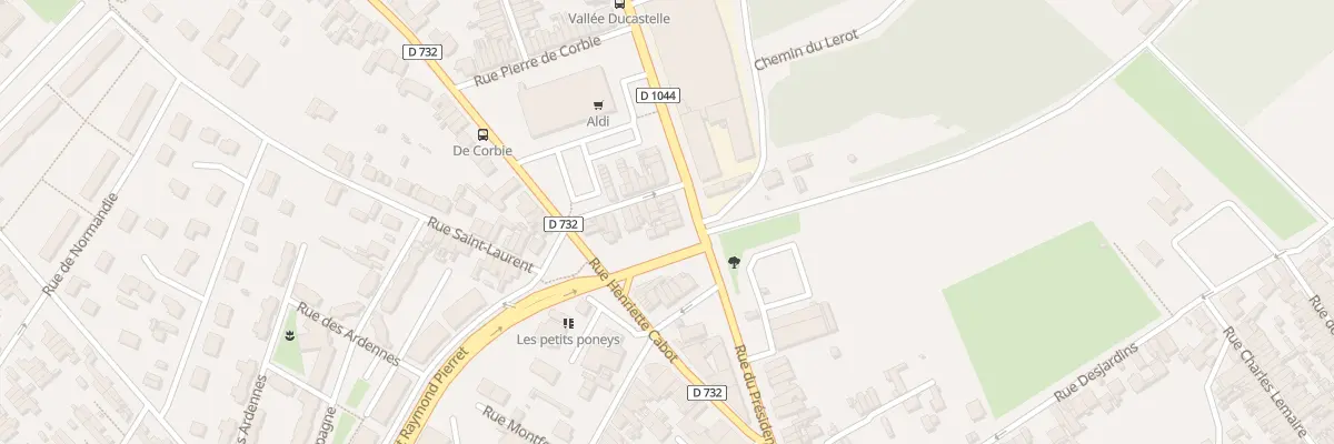 Plan du 165 Rue du President J F Kennedy à Saint-Quentin