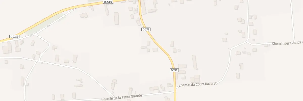 Plan du 24 Rte des Cluzeaux à Cognat-Lyonne