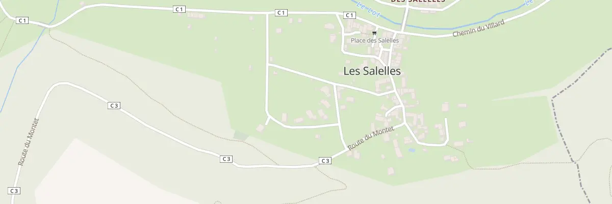 Plan du 5361 Lot Le Pre du Seigneur aux Salelles
