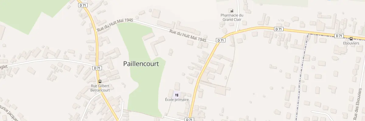 Plan du 27 Rue d’Estrun à Paillencourt