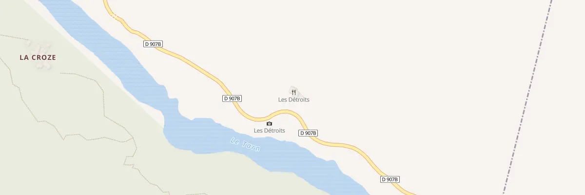 Plan du 5605 St Georges Levejac Village à Massegros Causses Gorges