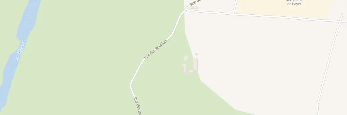 Plan du 1 Les Ardillons à Bayet