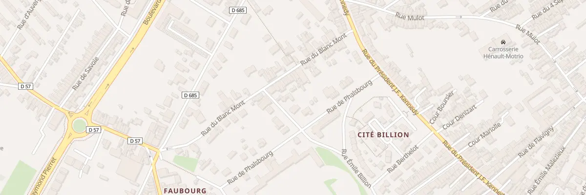 Plan du 8 Rue Charles Gomart à Saint-Quentin