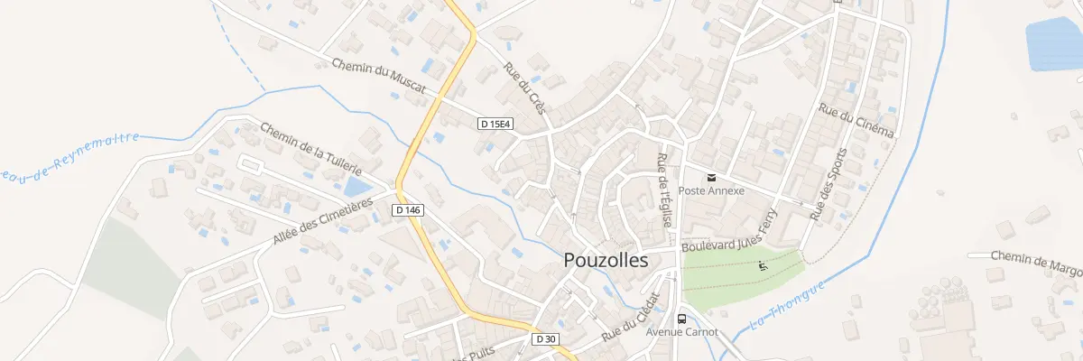 Plan du 10 Rue du Tap à Pouzolles