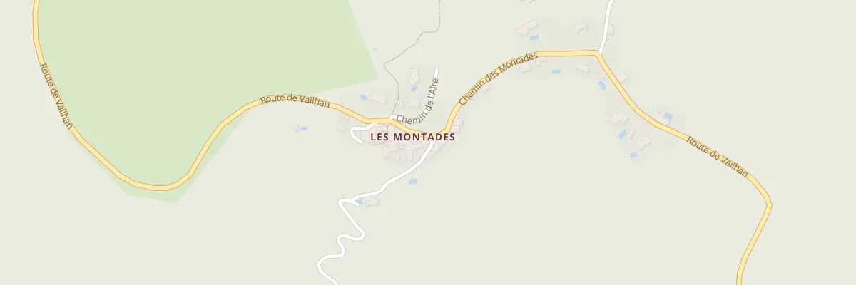 Plan du 1622 Rte de Vailhan à Pézènes-les-Mines