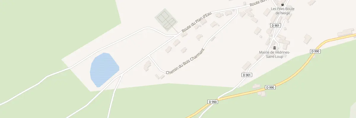 Plan du 12 Chem du Bois Charmant à Védrines-Saint-Loup
