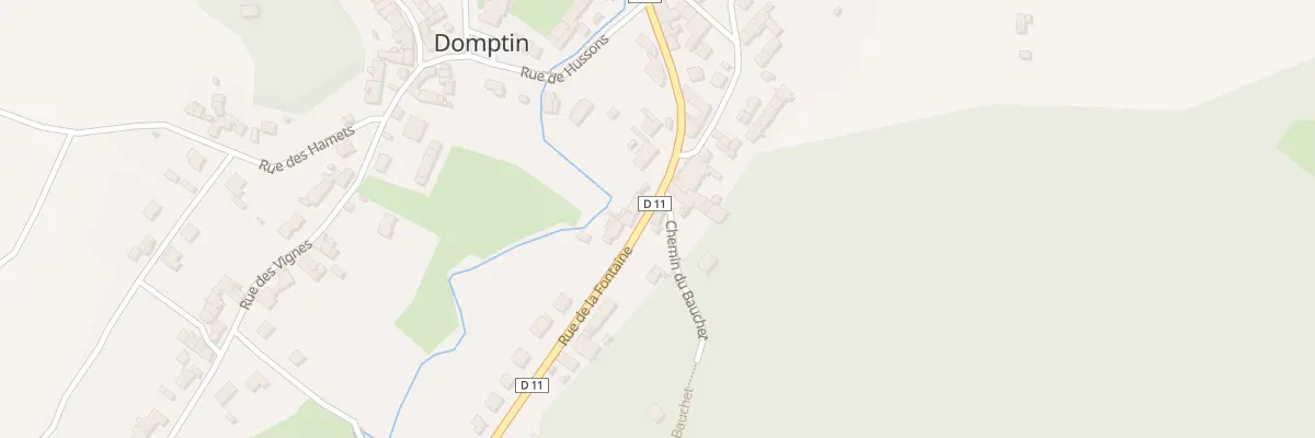 Plan du 31 Rue de la Fontaine à Domptin