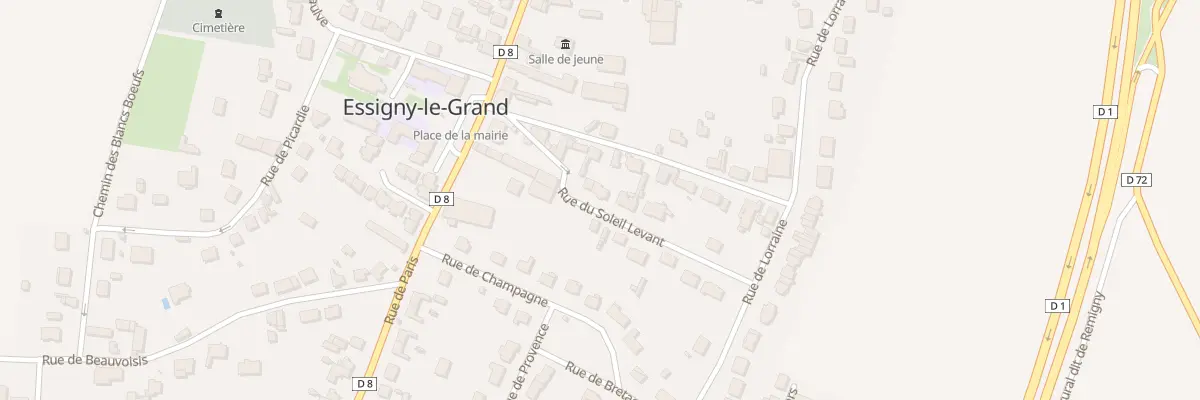 Plan du 4 Rue du Soleil Levant à Essigny-le-Grand