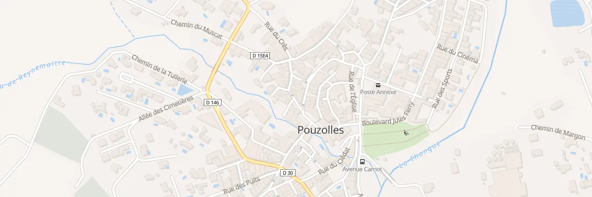 Plan du 4 Rue du Tap à Pouzolles