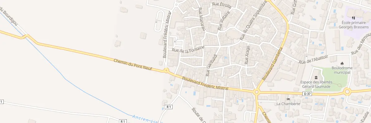 Plan du 29 Rue des Treize à Villeneuve-lès-Béziers