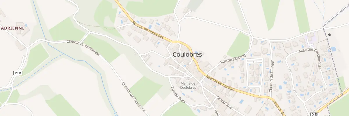 Plan du 5B Gr Grand Rue à Coulobres