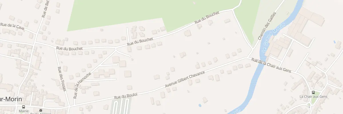 Plan du 9 Av Gilbert Chevance à Jouy-sur-Morin