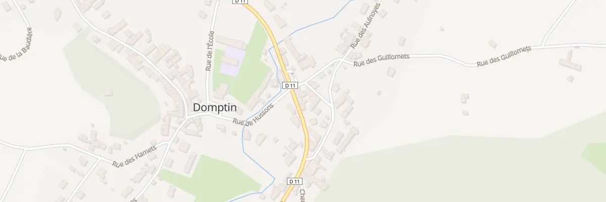 Plan du 19 Rue de la Fontaine à Domptin