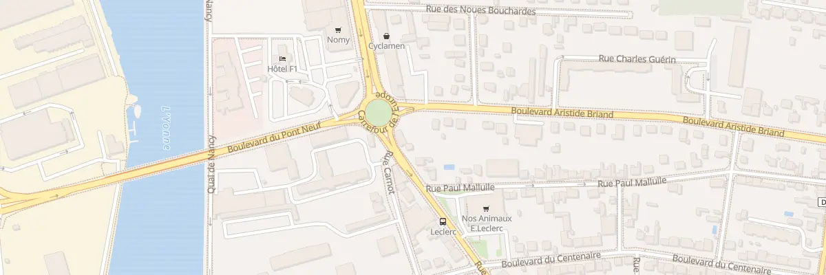 Plan du 62 Rue General Leclerc à Sens