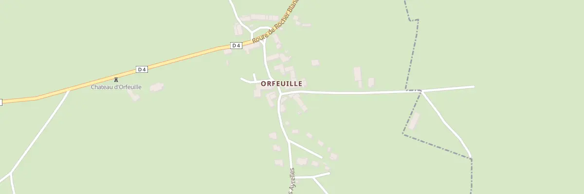 Plan du 24 Che des Passous -Orfeuille à Albaret-Sainte-Marie