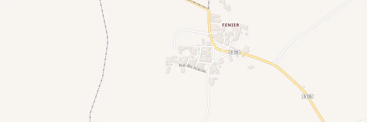 Plan du 16 Rue des Acacias (Fenier) à Beaulieu