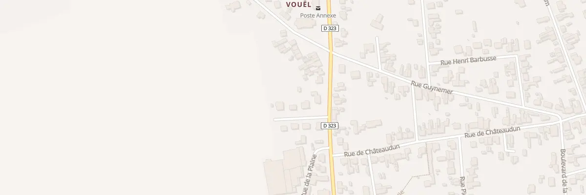 Plan du 4 Rue Emile Prévost à Tergnier