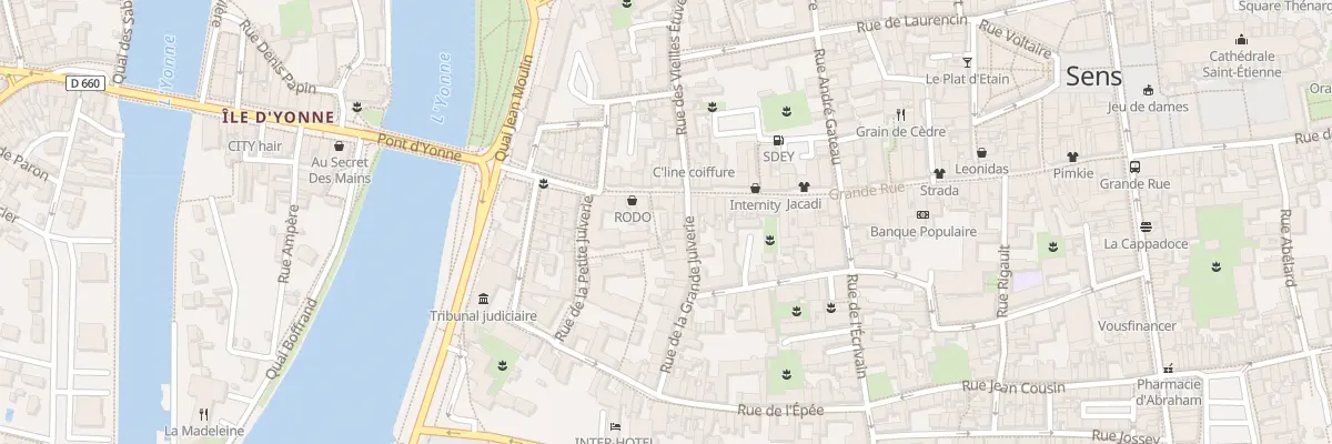 Plan du 30 Gr Grande Rue à Villeblevin