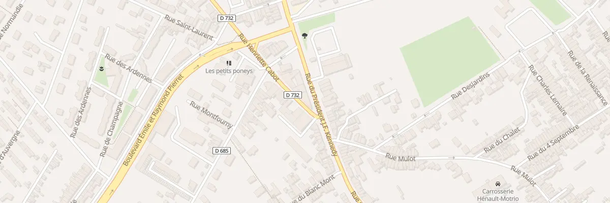 Plan du 141A Rue du President J F Kennedy à Saint-Quentin