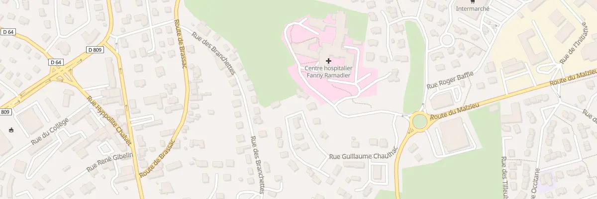 Plan du 18 Rue Guillaume Chaulhac à Saint-Chély-d’Apcher