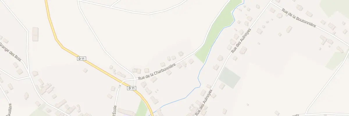 Plan du 19 Rue de la Charbonnière à Domptin