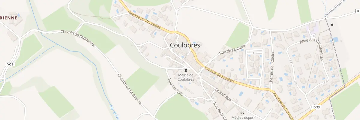 Plan du 10 Gr Grand Rue à Coulobres