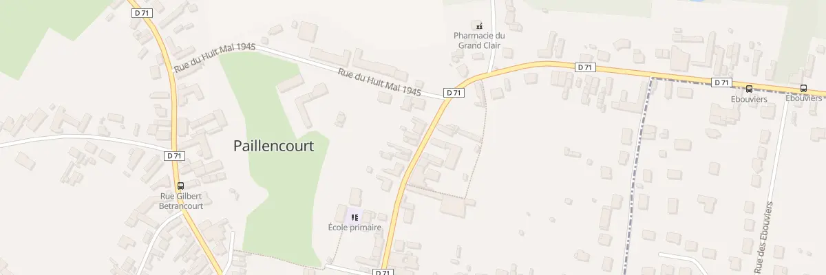 Plan du 31 Rue d’Estrun à Paillencourt
