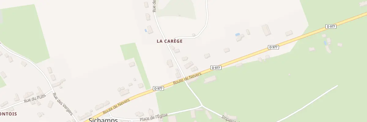 Plan du 2 Rue des Chevrottes à Sichamps