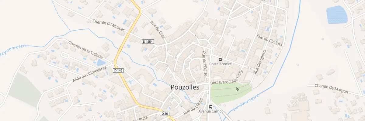 Plan du 5 Rue des Murs à Pouzolles