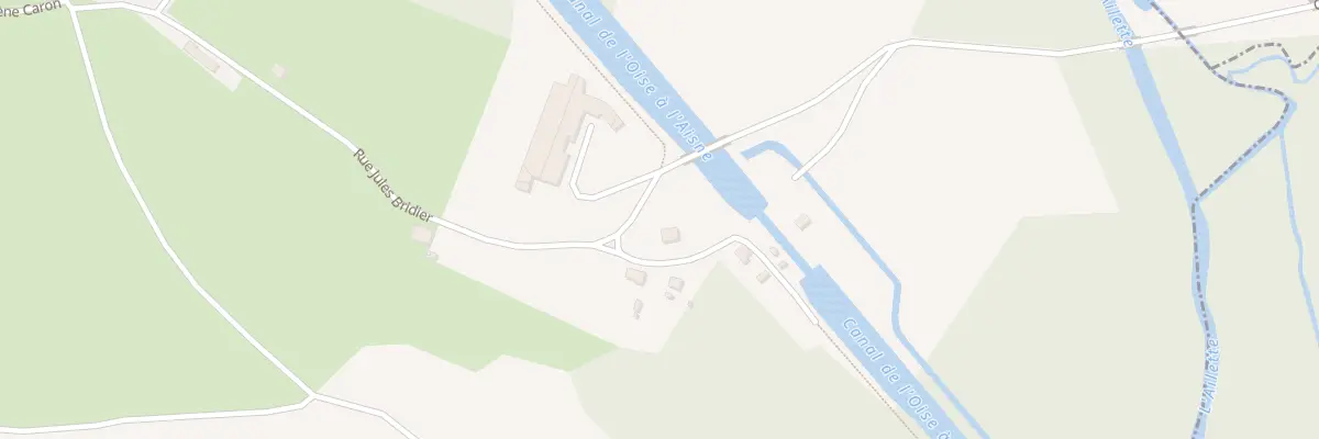 Plan du 9001 Che de l’Ecluse à Guny