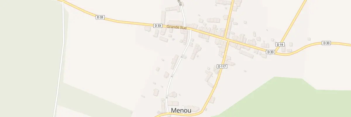 Plan du 13 Rue des Écoles à Menou
