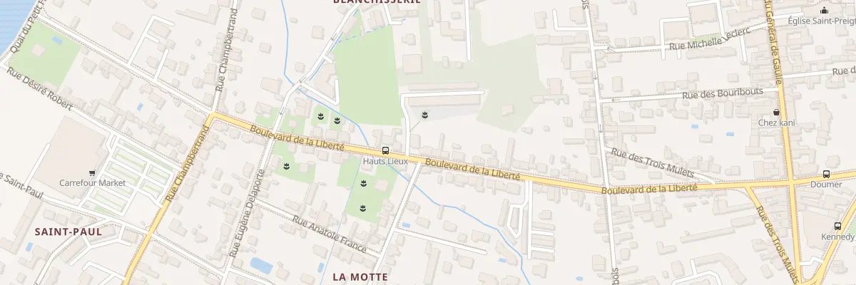 Plan du 55 Bd de la Liberté à Sens
