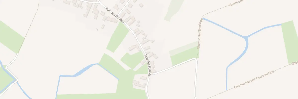 Plan du 695 Rue des Fusillés à Beuvry-la-Forêt