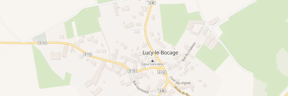 Plan du 7 Rue de l’Eglise à Lucy-le-Bocage