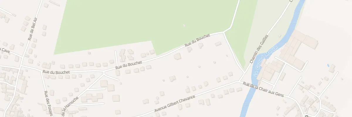 Plan du 40 Rue du Bouchet à Jouy-sur-Morin