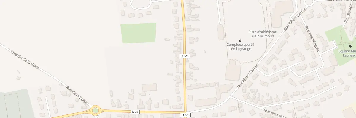 Plan du 115 Rue de Grasse à Tergnier