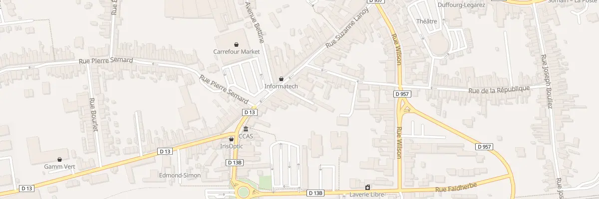 Plan du 31B Rue Suzanne Lanoy à Somain