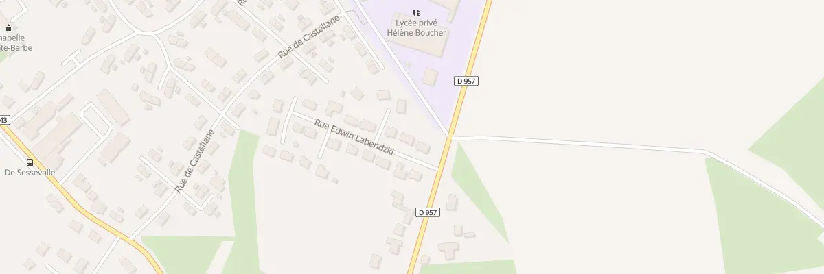 Plan du 4 Rue Edwin Labendzki à Somain