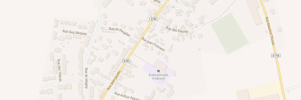 Plan du 4 Rue Jean Froment à Lehaucourt