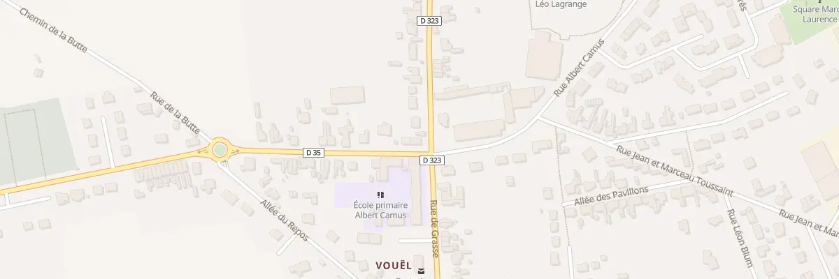 Plan du 107B Rue de Grasse à Tergnier