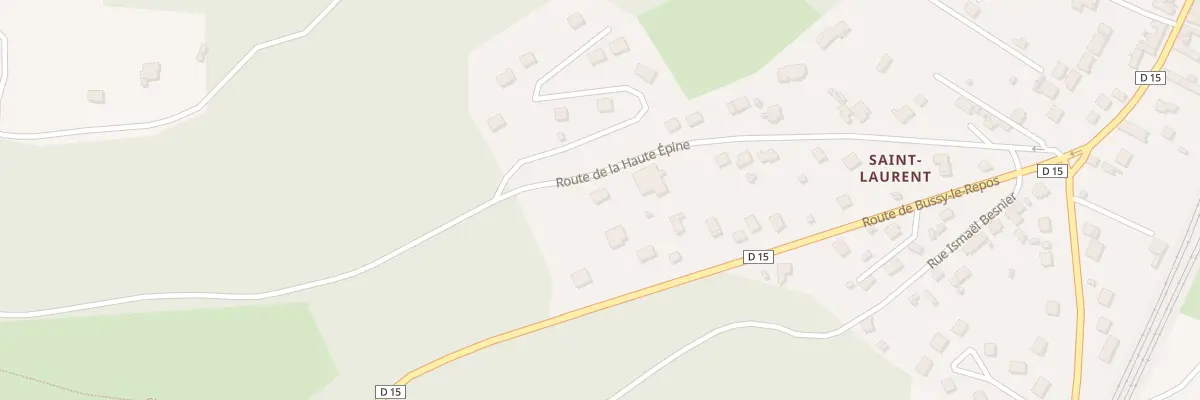 Plan du 15 Rte de la Haute Epine à Villeneuve-sur-Yonne