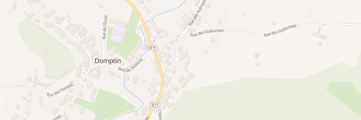 Plan du 18 Rue des Aulnoyes à Domptin