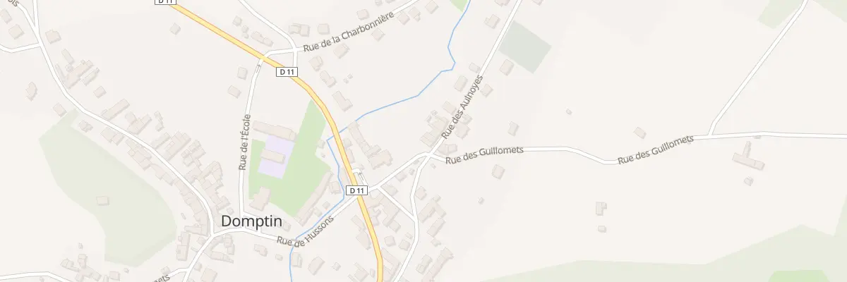 Plan du 5 Rue des Aulnoyes à Domptin