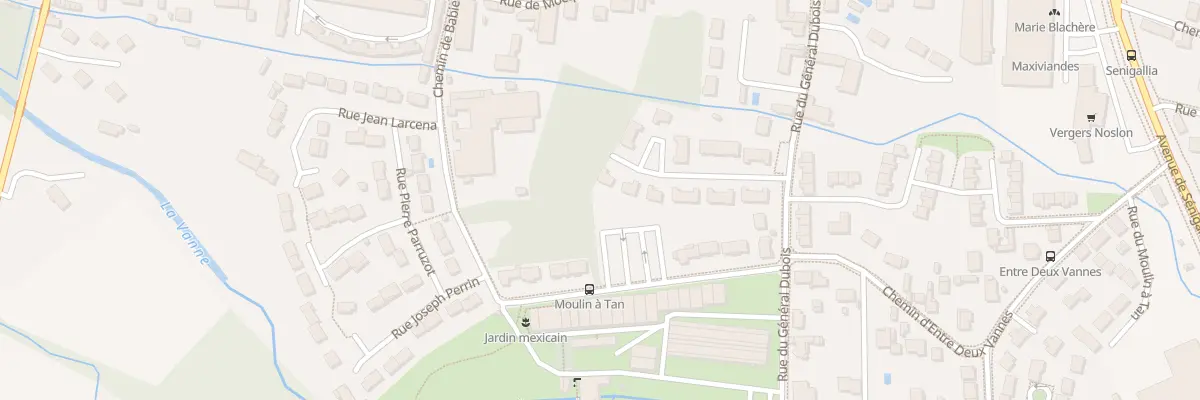 Plan du 102 Rue General Dubois à Sens