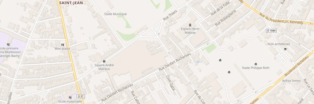 Plan du 73F Rue du Colonel Fabien à Saint-Quentin